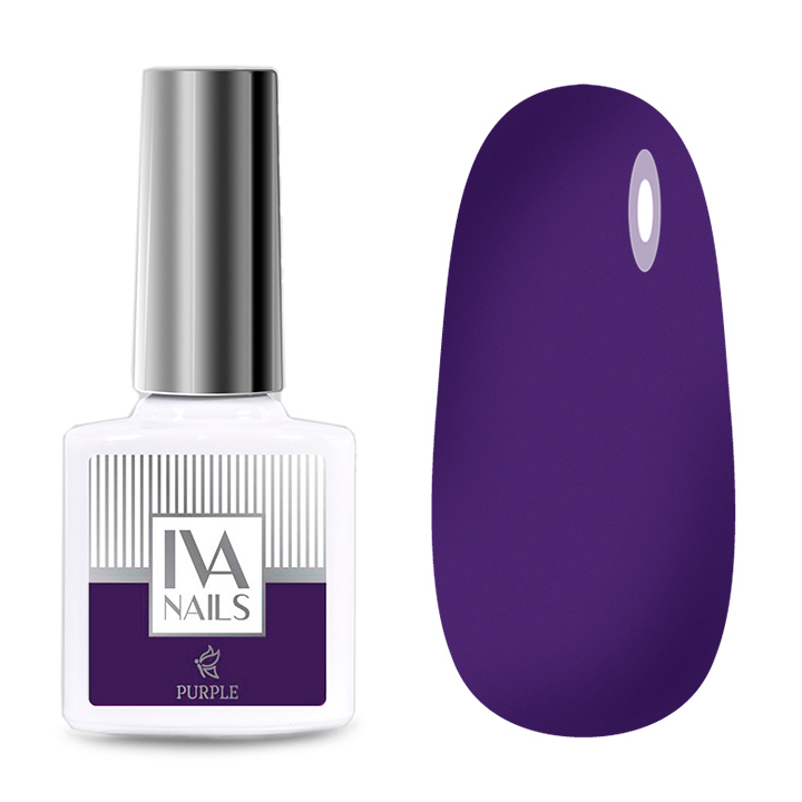 картинка IVA NAILS Гель-лак Purple № 4 8 мл от магазина Одежда+