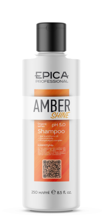 картинка EPICA Amber Shine Organic Шампунь д/восст и питания волос 250 мл от магазина Одежда+
