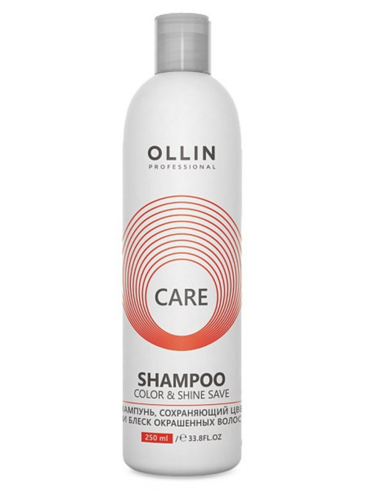 картинка OLLIN CARE Шампунь сохр. цвет и блеск окр. волос 250 мл от магазина Одежда+