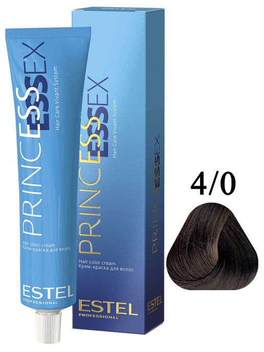 картинка 4/0 ESTEL PRINCESS ESSEX крем-краска 60 мл от магазина Одежда+