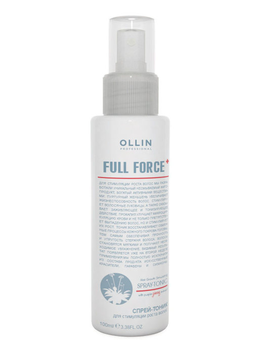 картинка OLLIN FULL FORCE Спрей-тоник д/стимул роста волос 100 мл  от магазина Одежда+