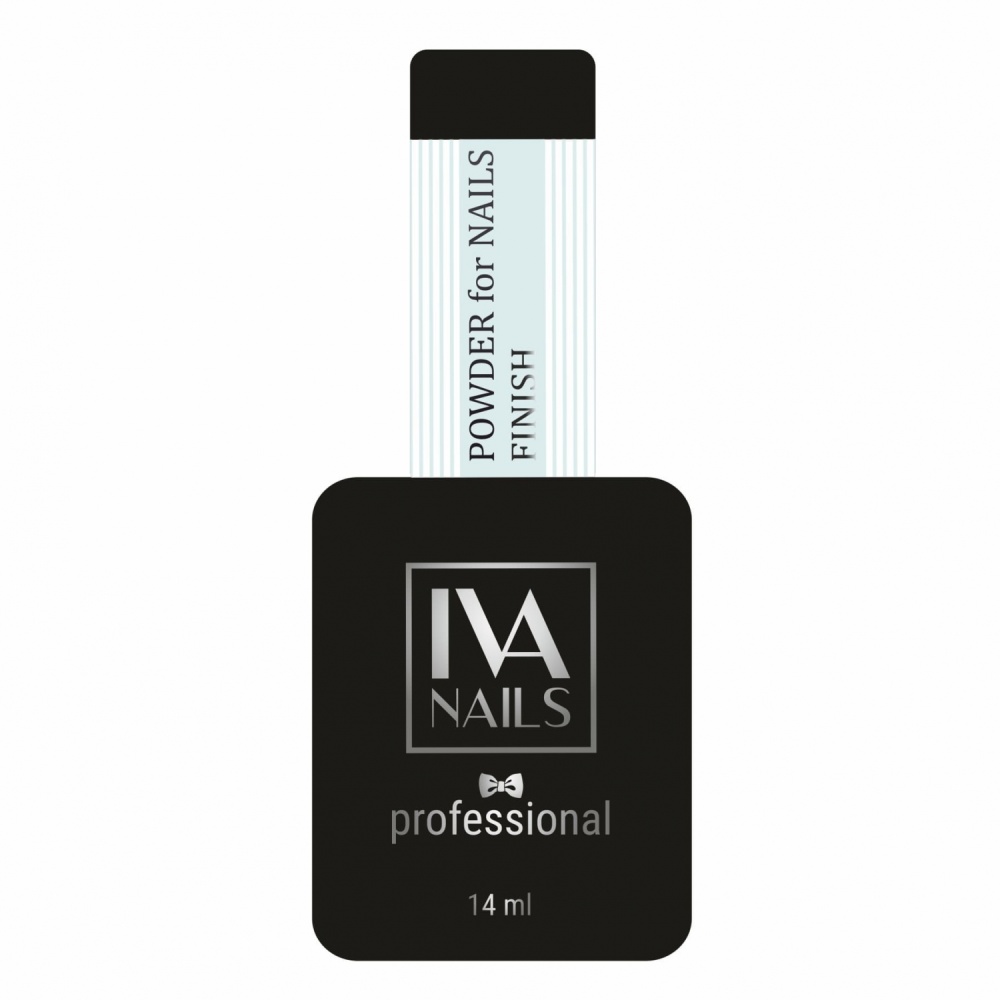 картинка IVA NAILS Powder for nails FINISH каучук топ 14 мл от магазина Одежда+