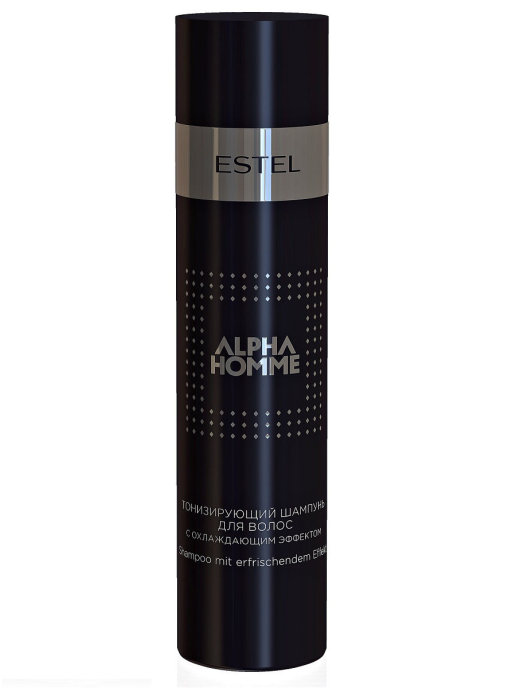 картинка ESTEL ALPHA HOMME Шампунь тониз с охл эфф 300 мл от магазина Одежда+
