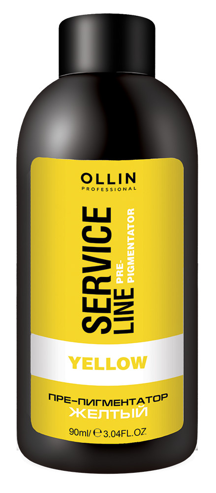 картинка OLLIN SERVICE LINE Флюид-припегментатор желтый 90 мл от магазина Одежда+