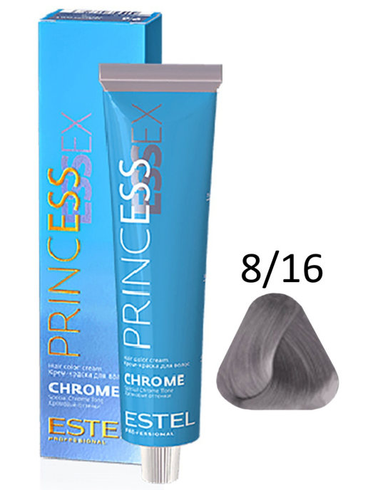 картинка 8/16 ESTEL PRINCESS ESSEX Chrome крем-краска 60 мл от магазина Одежда+