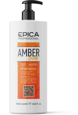 картинка EPICA Amber Shine Organic Шампунь д/восст и питания волос 1000 мл от магазина Одежда+