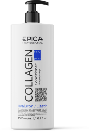 картинка EPICA Collagen PRO Кондиционер д/увл и реконстр волос с гиалурон 1000 мл от магазина Одежда+