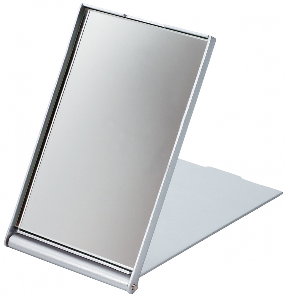 картинка Зеркало MR-9М404 косметическое складное 7,5*5см серебро от магазина Одежда+