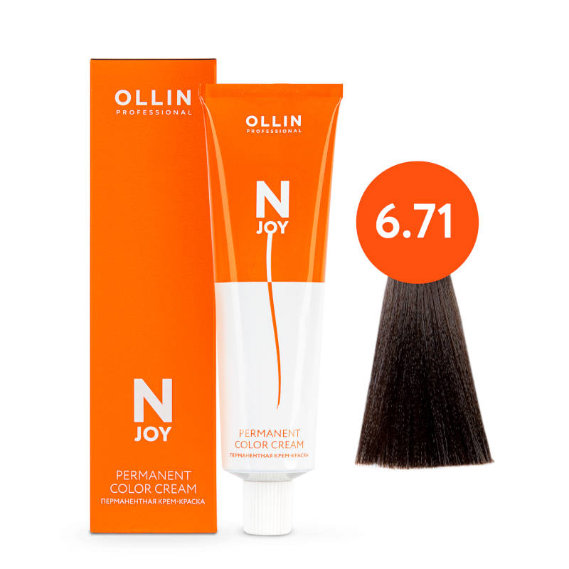 картинка 6/71 OLLIN N-JOY Крем-краска 100 мл от магазина Одежда+