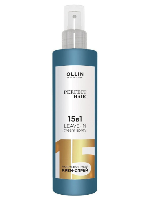 картинка OLLIN PERFECT HAIR Крем-спрей 15 в 1 250 мл от магазина Одежда+