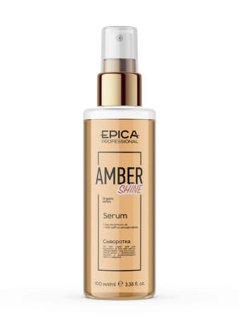 картинка EPICA Amber Shine Organic Сыворотка д/восстановления волос 100 мл от магазина Одежда+