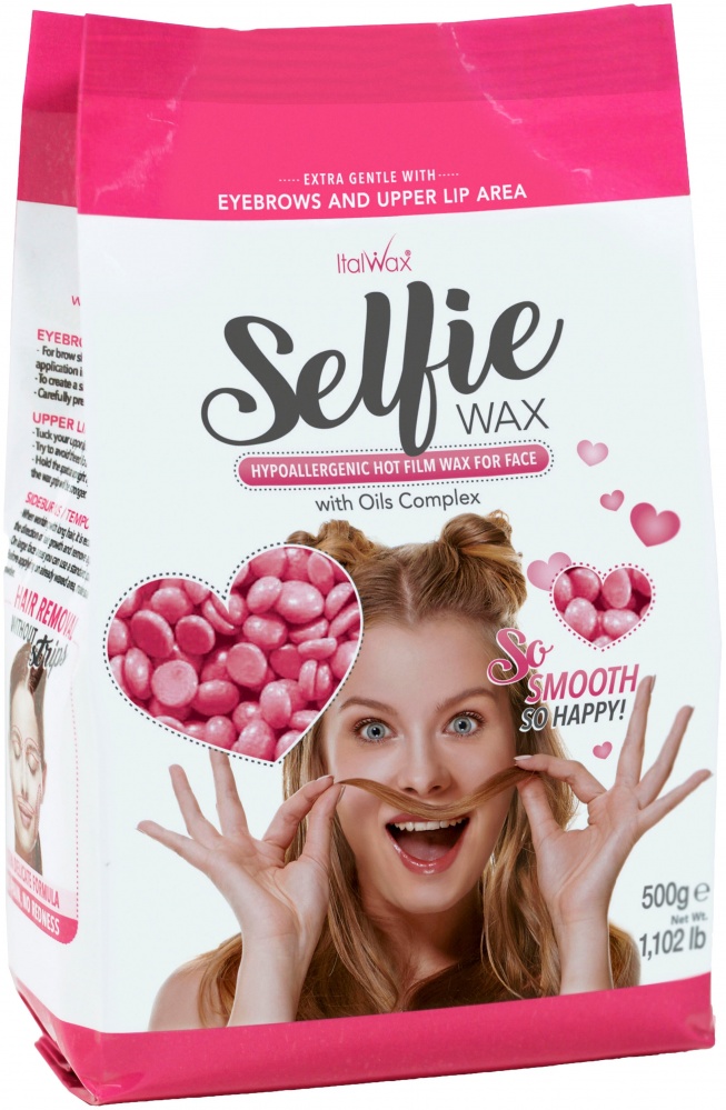 картинка Воск ITALWAX горяч Selfie д/лица гранулы 500гр от магазина Одежда+