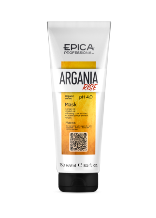 картинка EPICA Argania Rise Organic Маска д/блеска волос масло арган 250 мл от магазина Одежда+