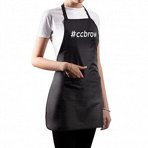 картинка CC BROW Фартук дл 76 см черн нейлон от магазина Одежда+