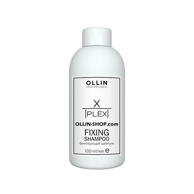 картинка OLLIN X-PLEX Шампунь фиксирующий 100 мл от магазина Одежда+